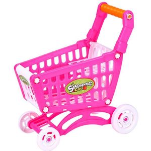 Pretend Play Speelgoed Simulatie Supermarkt Winkelwagentje Mini Trolleys Met Fruit Groente Keukengerei Set Speelgoed Voor Kinderen