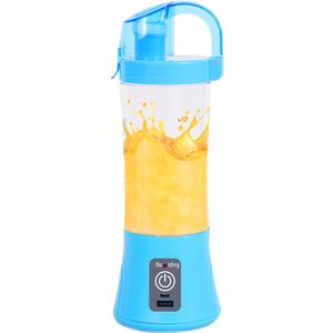 380ML Draagbare Blender Juicer Cup Elektrische Automatische Groente Fruit Citrus Oranje Sap Maker Cup Mixer Fles USB Oplaadbare