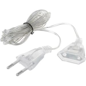 3 m Power Verlengkabel Plug Extender Draad Voor LED String Light Kerstverlichting