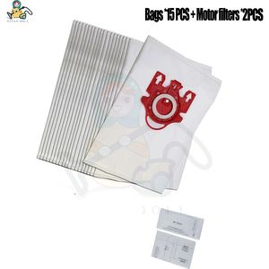 Hepa Filter Stofzakken Voor Miele 3D Fjm Airclean Stofzakken S6000-S6999 S6 S4000-S4999 S4 S700-S799 Compleet C1 Compact C1 -C2