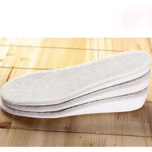 Thermische Inlegzolen Mannen Vrouwen Hoogte Toenemende Inlegzolen Winter Verwarmde Inlegzolen Verdikking Comfortabele Warme Wol Laarzen Insert Pad