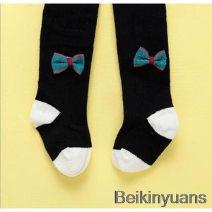 Katoenen Baby Meisje Panty Panty Mode Wilde Kleuraanpassing Boog Meisje Panty Kinderen Meisje Kous