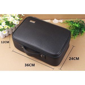 Tondeuse Tool Case Professionele Hoogwaardige Pu Leer Kapper Kappers Elektrische Haar Schaar Zak