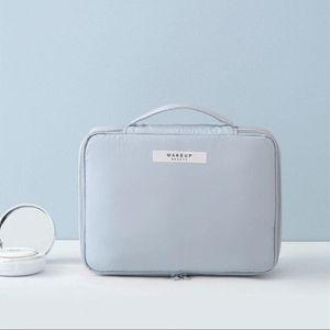 Make-Up Tas Voor Vrouwen Toiletartikelen Organizer Waterdichte Reizen Make Up Opslag Pouch Vrouwelijke Grote Capaciteit Draagbare Cosmetische Geval