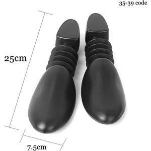 Footful 1 Paar Heren Schoenspanners Schoen Brancard Shaper Plastic Lente Voor Amerikaanse Maat 7.5-11.5 Zwart Chaussures Shaper hommes