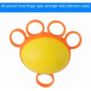 1 Pc Vinger Grip Bal Massage Revalidatie Training Ouderen Oefening Bal Hand Vinger Sterkte Cirkel Grip Apparaat