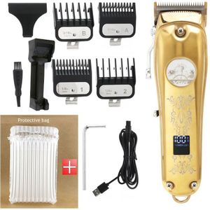 Professionele Adjuatable Tondeuse Met 2500Mah Batterij Led Kapper Salon Haar Snijmachine Tondeuse Elektrische Kapsel
