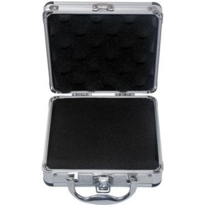 Draagbare Kleine Koffer Storage Case Aluminium Gereedschapskist Met Spons Voering Slagvast Veiligheid Case 170x160x70MM
