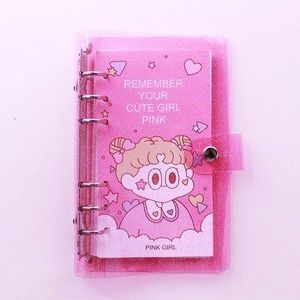 Kawaii Meisje A6 Dagboek Notebook Agenda Wekelijkse Planner Organizer Verdelers Spiraal Persoonlijke Travel Journal Notepad Koreaanse Briefpapier