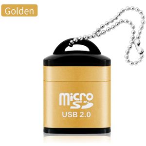 Usb 2.0 Sd Tf Kaartlezer Auto Mobiele Telefoon Mini Draagbare Memory Card Reader High Speed Usb Adapter Voor Laptop speaker