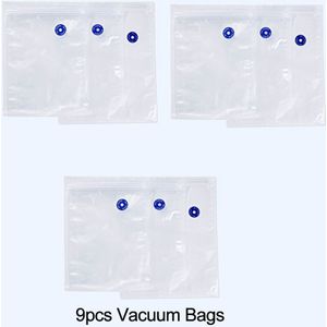 Xiaomi Miaomiaoce Handheld Vacuumsealer Huishoudelijke Voedsel Vacuüm Zakken Sealer Film Sealer Packer Met 9 Stuks Zakken Vacuum Voedsel Sealers