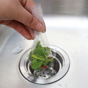 100pcs/set Disposable Mesh Kitchen Sink Filter Shower Floor Drain Strainer