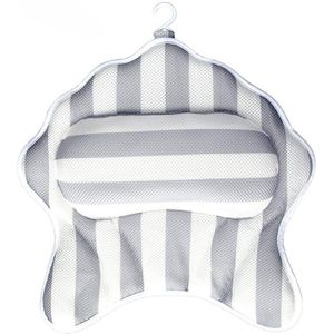 Bad Kussen Kussen Met 6 Zuignappen 3D Mesh Bad Nekkussen Voor Bad, Bubbelbad