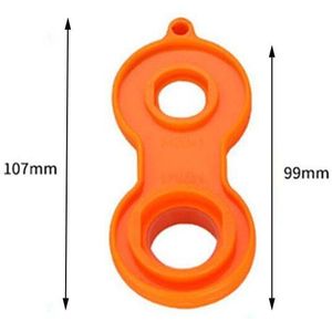 1Pcs Oranje Beluchter Reparatie Kit Kraan Beluchter Sanitair Voor Vervanging Spanner Moersleutel Abs Badkamer Accessoires