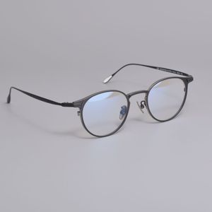Pure Titanium Ronde Brillen Frame Optische Frames Unisex Bril Retro Brillen Recept Mannen Vrouwen Bijziendheid Frames