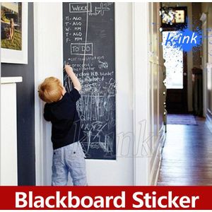 Verwijderbare blackboard vinyl sticker, Vinyl krijtbord muursticker voor kinderen verf/decoratie