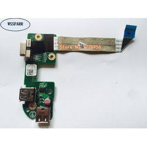 Originele Voor Dell Inspiron 17R N7010 Dual Usb-poort Vga Printplaat W/Kabel 05NCX3 5NCX3