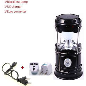 Usb Oplaadbare Camping Lamp Solar Power Werk Licht Inklapbare Lamp Zaklamp Led Emergency Led Zaklamp Outdoor Tent Licht