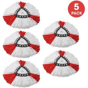 1/3/5Pcs Microvezel Spin Mop Schoon Refill Hoofd Voor Vileda O-Ceder Easywring Mop Accessoires vervanging Household Cleaning Tools