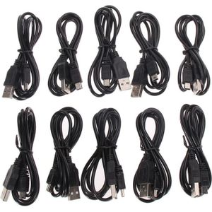 10Pcs Usb Charger Kabel Voor PS3 Controller Power Opladen Cord Voor Sony Playstation 3 Gampad Joystick Game Accessoires
