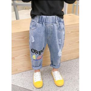 Jongen Jeans Voor Jongen Patchwork Jongens Casual Cargo Broek Kinderen Jeans Broek School Lente Herfst Novelty Kleding Voor Jongens 2-6 Jaar