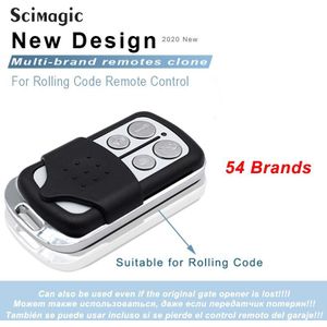 Vier In Een Afstandsbediening Garagedeur Rolling Code Afstandsbediening Garagedeur Oener 433.92Mhz 868 Handheld Zender Vervanging