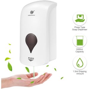 Intelligente Automatische Zeepdispenser 1000Ml Inductie Liquid Shampoo Dispenser Wassen Apparaat Voor Keuken Badkamer Thuis