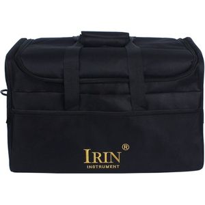 Irin Standaard Volwassen Cajon Box Drum Rugzak Geval 600D Doek 5Mm Katoen Padding Met Carry Handvat Schouderriem