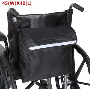 JayCreer Rolstoel Rugzak Tas-Zwart-Geweldige Accessoire Pack Voor Uw Mobiliteit Apparaten. Past Meest Scooters, Wandelaars, Rollator