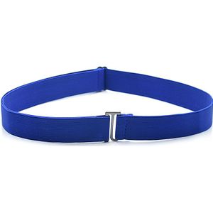 Elastische Stretch Taille Riem Platte Gesp Vrouwen Effen Kleur Zachte Onzichtbare Jeans Broek Riem No Show Verstelbare Size Elastische Band