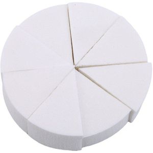 8 Stks/set Maske Up Bladerdeeg Candy Kleur Zachte Magic Cleaning Pad Cosmetische Reiniging Spons Wassen Makeup Tools