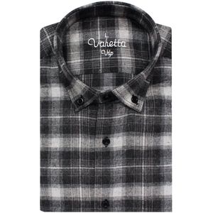 Flanel Shirt Winter Shirts Voor Mannen 100% Katoen Wollen Shirt Lange Mouw Mannen Shirts Zwart Casual Man Shirt Regular Fit man Varetta