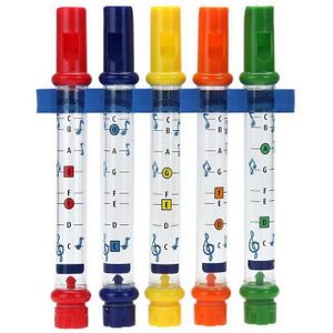 5 Stks/set Babybadje Speelgoed Water Kleurrijke Fluit Kids Water Speelgoed Geluid Muziekinstrument Tune Veilig Kinderen Badkamer Baden Speelgoed