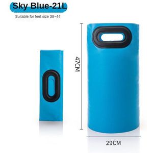 1Pc Folding Voet Inweken Emmer Draagbare Reizen Voet Inweken Zak Voet Wassen Emmer Thuis Voet Wastafel Reizen Draagbare tas