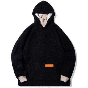 Dark Icoon Voorvak Hoodie Mannen Winter Oversized Sweatshirts Met Hoodie Preppy Stijl Hoodies