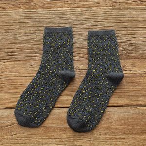 Vrouwen Sokken Herfst Mode Luipaard Gestreepte Sokjes Meisjes Katoen Gedrukt Vrouwen Mode Leuke Sokken Lady