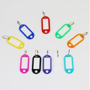 30 Pcs Plastic Key Tags Diverse Sleutelhangers Id Tags Naam Card Fob Label