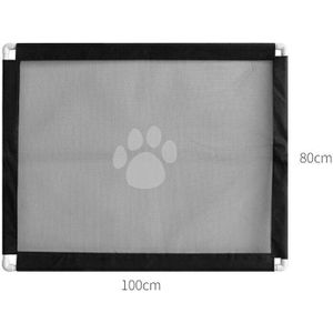 Dog Cat Fences Portable Kids Fence Pets Safety Door Guard Indoor Outdoor Safety Isolation Network Pet Gate Enclosure