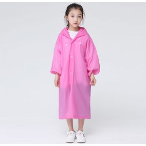 Mode Eva Kinderen Regenjas Verdikte Waterdichte Regenjas Kids Clear Transparante Tour Waterdichte Regenkleding Pak