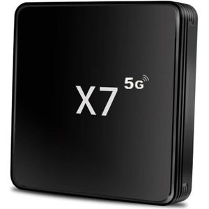 X7 Tv Box 4Gb + 32Gb Quad Core Dual Band 2.4G/5G Media Player Wifi eu Plug