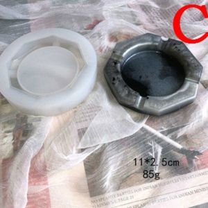 Diy Asbak Hars Mold Handgemaakte Asbak Uv Epoxy Silicone Mold Home Decor Craft Sieraden Maken Gereedschap