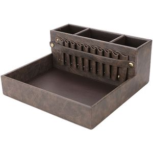 Kapper Gereedschap Houder Haircutting Schaar Schaar Afneembare Kappers Gereedschapskist Stand Voor Tondeuse Borstels Kammen Organizer