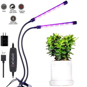 Ttlife 60 Led 3 Hoofd Groeien Licht Volledige Spectrum Bureau Clip Lamp Indoor Planten Zaad Passen Aluminium Plant Groeit Licht kas