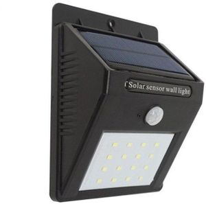 100/74/20 Led Solar Pir Motion Sensor Licht, 3 Zijden Verlichting Draadloze Met 270 Groothoek IP67 Waterdichte Zonne-straat Licht