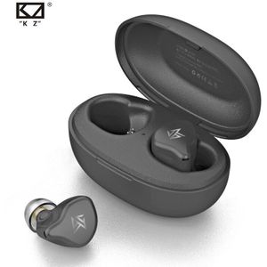 Kz S1 Tws Draadloze Bluetooth 5.0 In-Ear Oordopjes Stereo Touch Control Ruisonderdrukking Waterdichte Sport Headset Met Microfoon