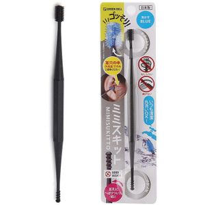 Zachte Siliconen Oor Pick Double-Ended Earpick Ear Wax Curette Remover Oorreiniger Lepel Spiraal Oor Schoon Tool Spiral Gezondheid