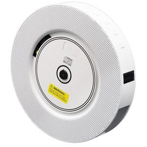 Draagbare Wandmontage Cd Speler Met Bluetooth Home O Boombox Met Afstandsbediening Fm Radio Ingebouwde Hifi Luidsprekers met MP3