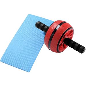Abdominale Wiel Ab Roller Met Extra Dikke Knie Mat Voor Oefening Fitness Apparatuur Accessorie Body Building Mannen Womens Sport