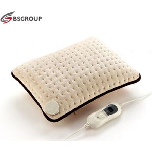 220V Eu Plug 40X30Cm Magnetron Nekkussen Verwarming Pad Elektrische Verwarmde Kussen Voor Maag Pijnbestrijding warmte Therapie Winter Warmer