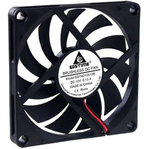 8010 Fan 5V 12V 24V 80X80X10mm Borstelloze Koeler Fan Computer Cpu Systeem Heatsink Pc Voeding Usb koelventilator